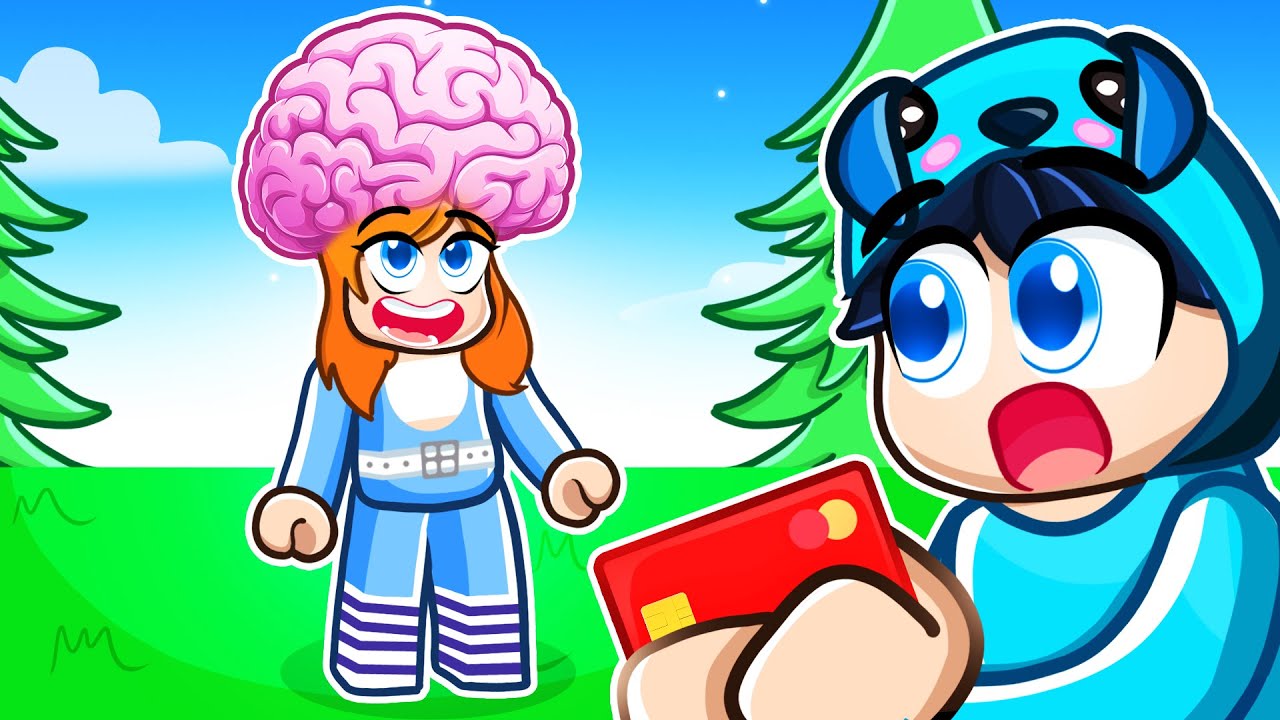 Потрать 100 000 долларов, чтобы стать САМЫМ УМНЫМ в Roblox вместе с Crazy Fan Girl!