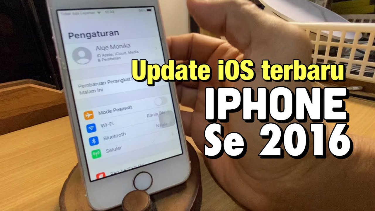Update iOS Terbaru 2026 di  iPhone SE GENERASI PERTAMA SE 2016 