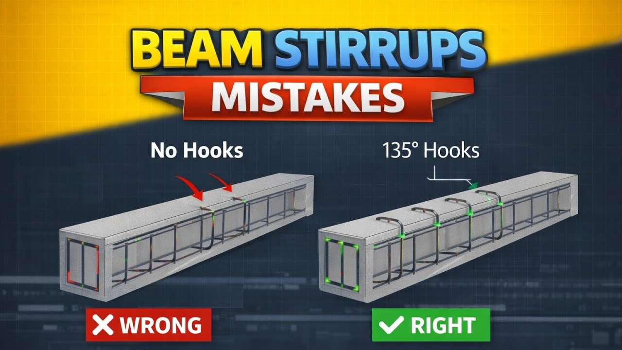 Beam Stirrups||#autocad#autocadinhindi #civilengineering #architecture #siteengineer #construction