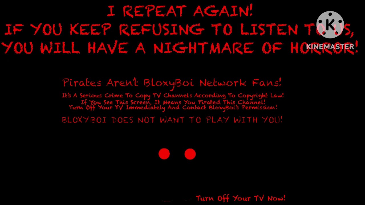 (REUPLOAD) (Fake) BloxyBoi Network (USA) Anti-Piracy Screen 39 (1976-1981)