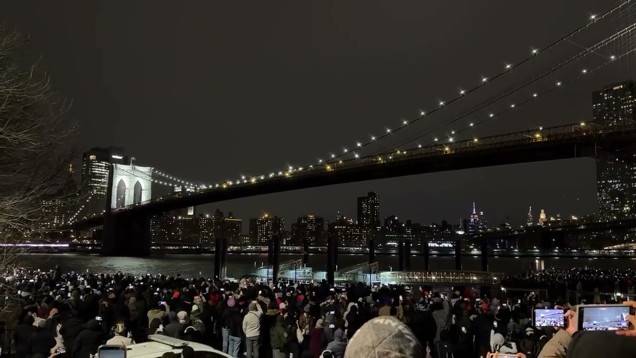 Brooklyn bridge - New Year 2026 no fireworks 😂