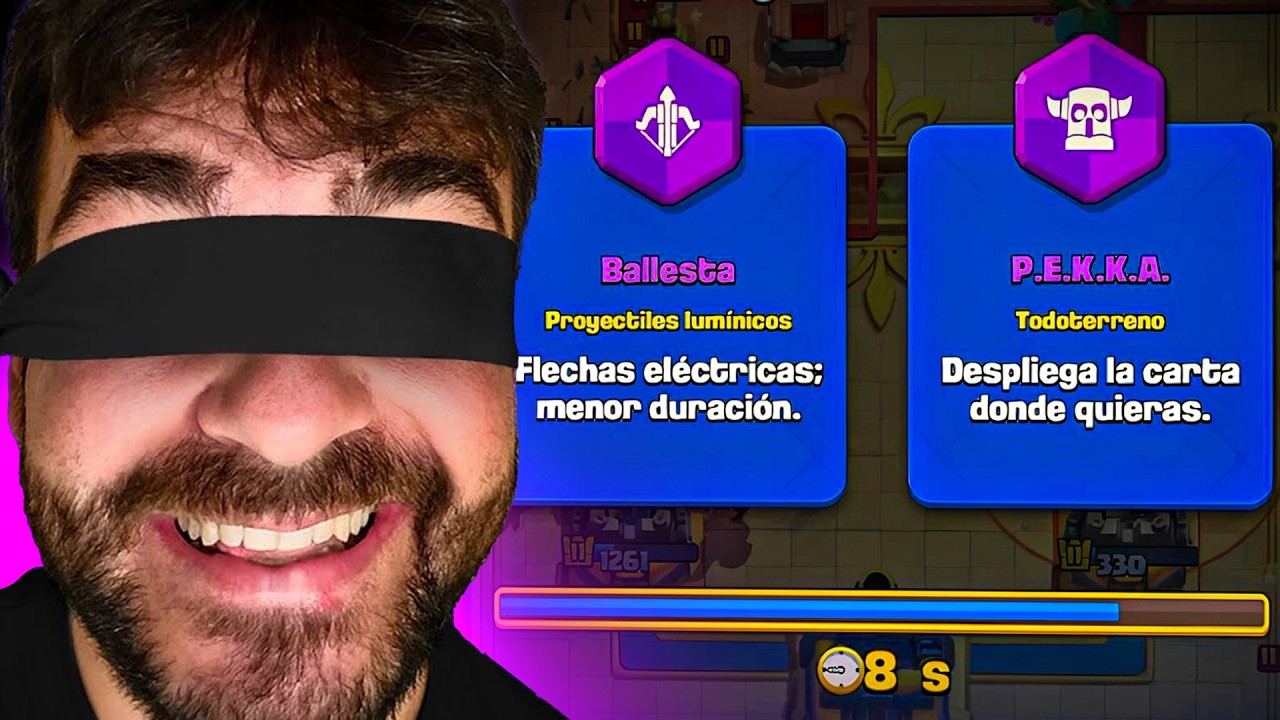 Clash CHINO, Pero elijo a CIEGAS!😱 ¿TILT?
