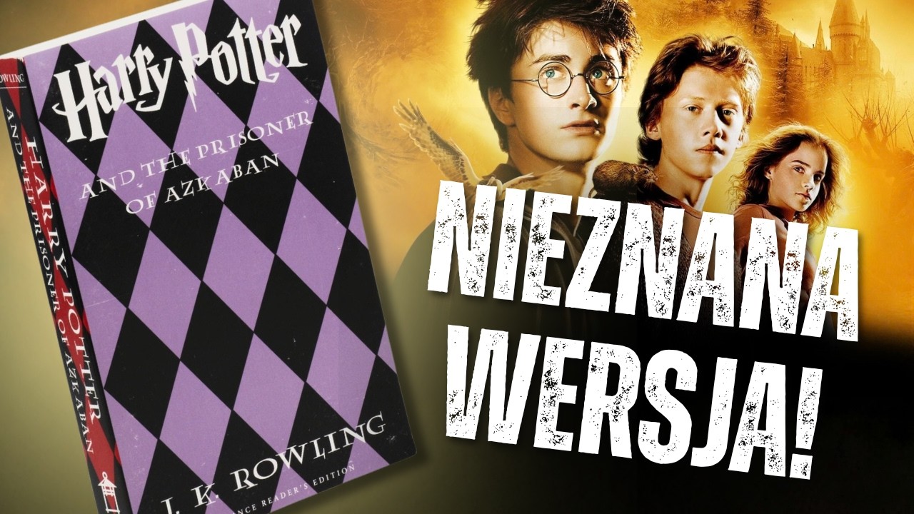 Huncwoci SZOKUJĄ! Tej wersji WIĘŹNIA AZKABANU nie znasz! HARRY POTTER (Advanced Reader's Edition)