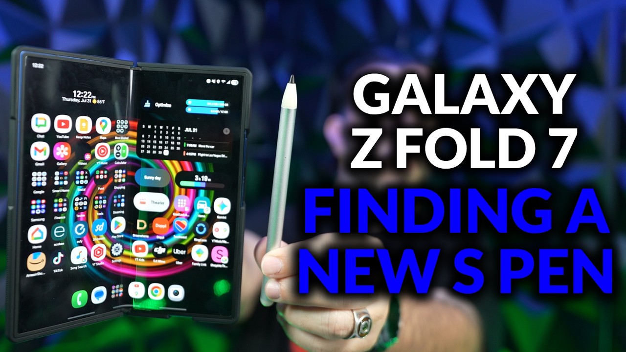 Galaxy Fold 7 - Found An S Pen Replacement
