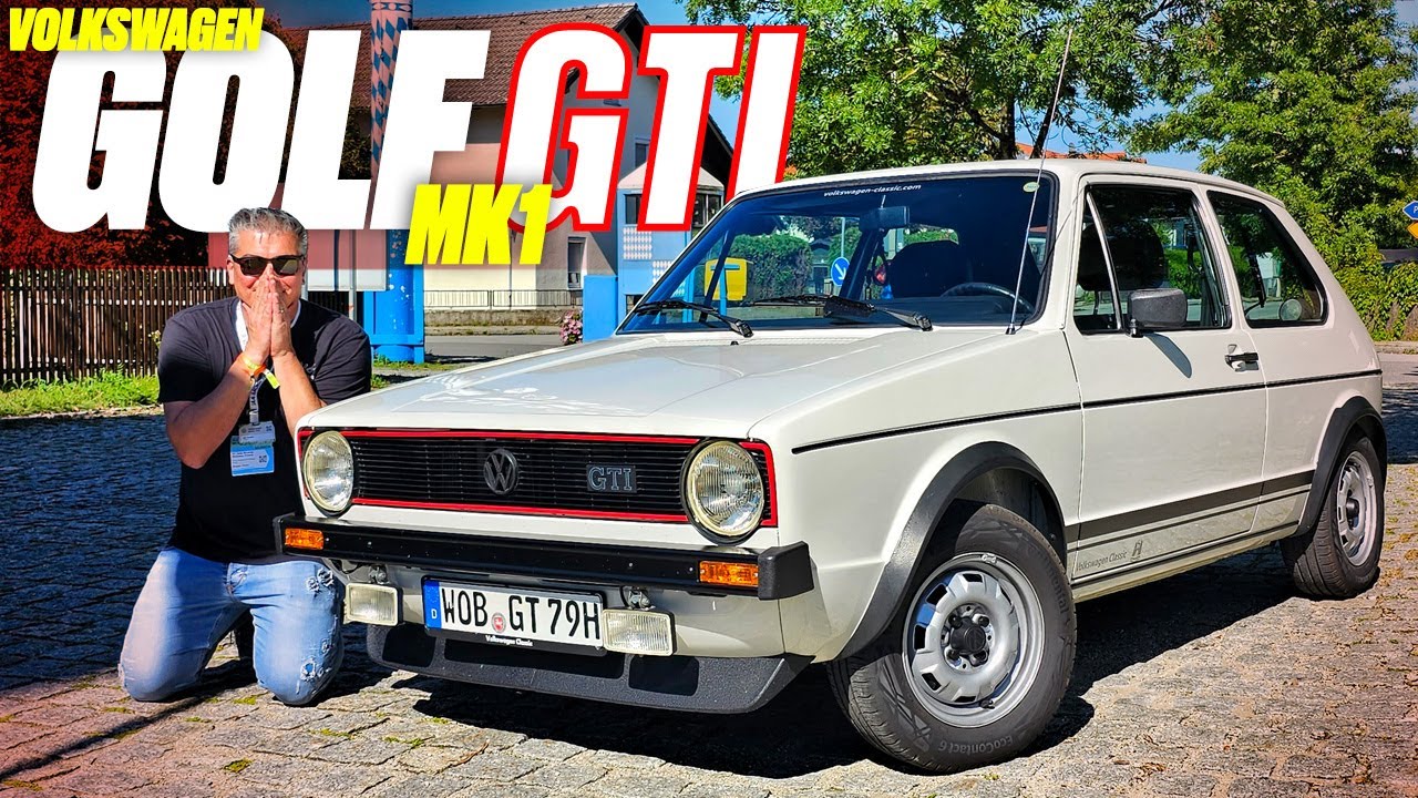 Golf GTi MK1 1978 - ACELEREI NA ALEMANHA A 1ª GERAÇÃO DO ESPORTIVO QUE MUDOU O MUNDO! VEM VER TUDO!