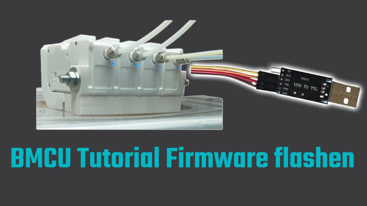BMCU Firmware flashen - Tutorial zur AMS Alternative