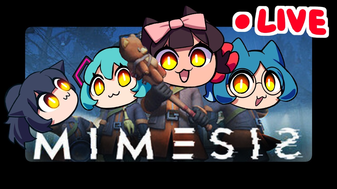 Playing a Horror Game with my YouTube Moderators!👹👹👹 | MIMESIS