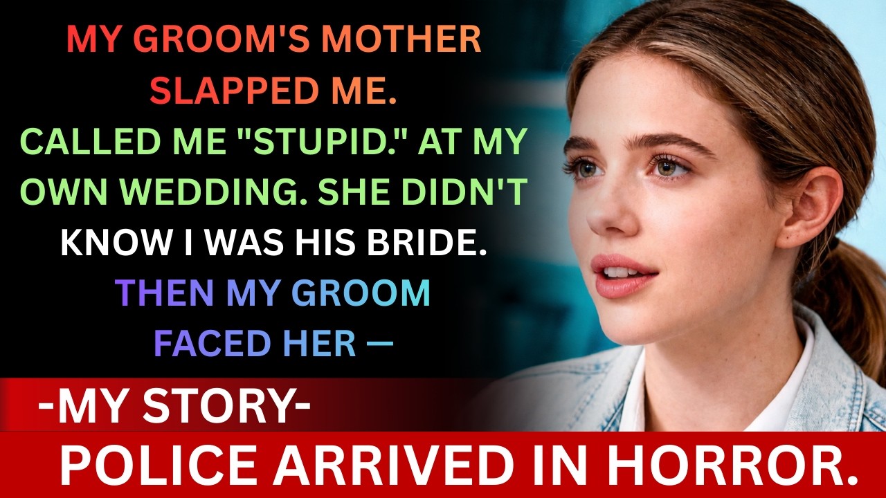 MY GROOM's Mother SLAPS Me at My Wedding, Not Knowing I'm His Bride. My Groom Ended It All...
