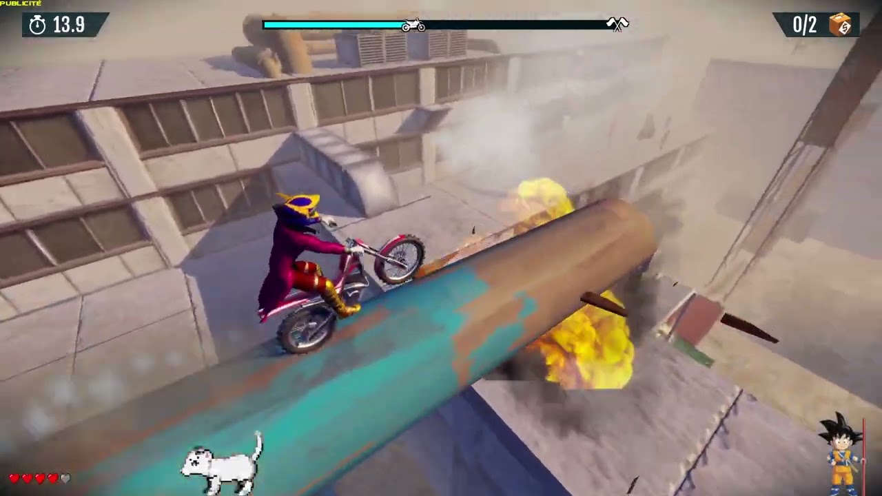 (Stunt Bike Extreme) On fait des galipettes à moto !