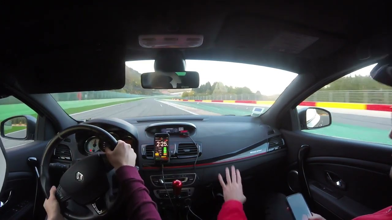 Spa Francorchamps - Megane 3RS - Fun laps 2m51 2.51