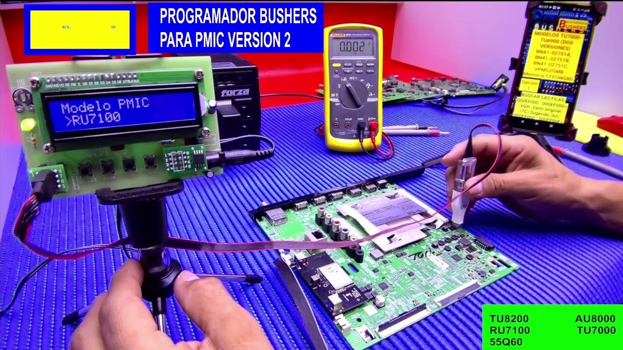 PROGRAMADOR PARA PMIC BUSHERS VERSION 2 LECTURA DE 5 MAIN DIREFENTES