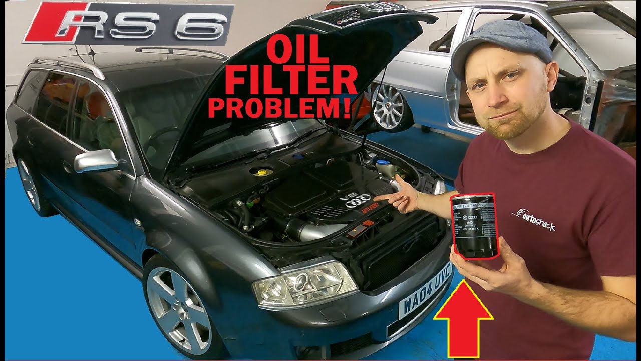 Audi DISCONTINUES OIL FILTERS? C5 RS6 Service and MOT!
