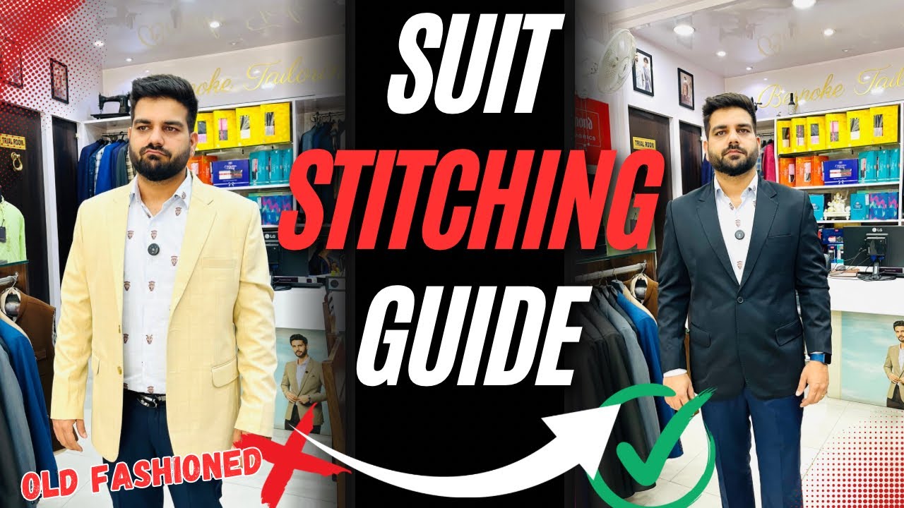 Suit 🤵‍♂️Stitching 🧵Guide | Don’t Do these Mistake❎..🤦🏻‍♂️