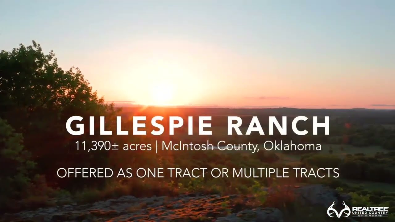 Gillespie Ranch - 11,000 Acre Cattle Ranch in Eufaula, OK