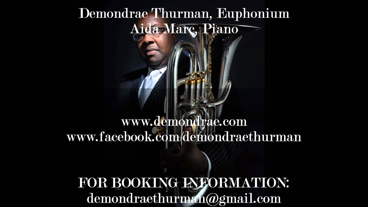 Saint- Saens Cello Concerto in A minor- Mvt 2&3- Demondrae Thurman, Euphonium