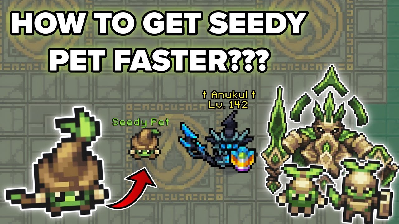 HOW TO GET SEEDY PET FASTER??? - CURSE OF AROS