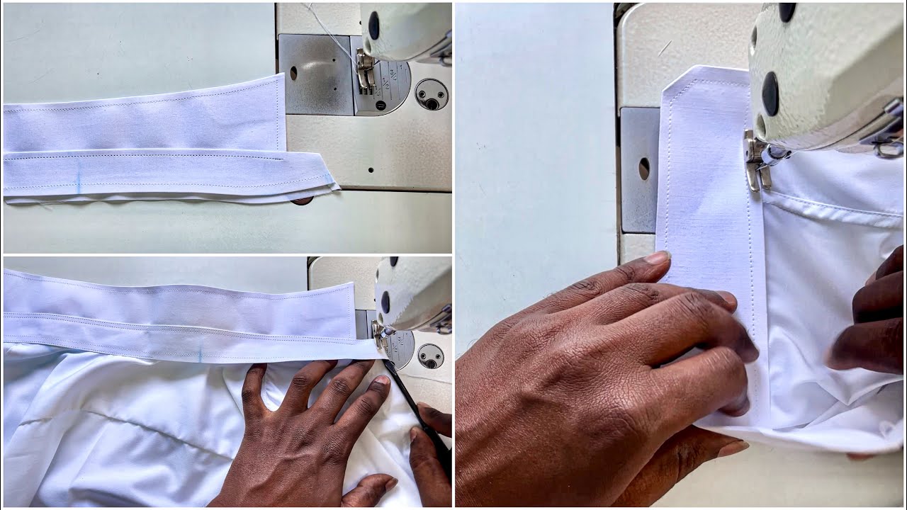 How to sew a perfect-Fitting shirt | how to stitch collar for shirt