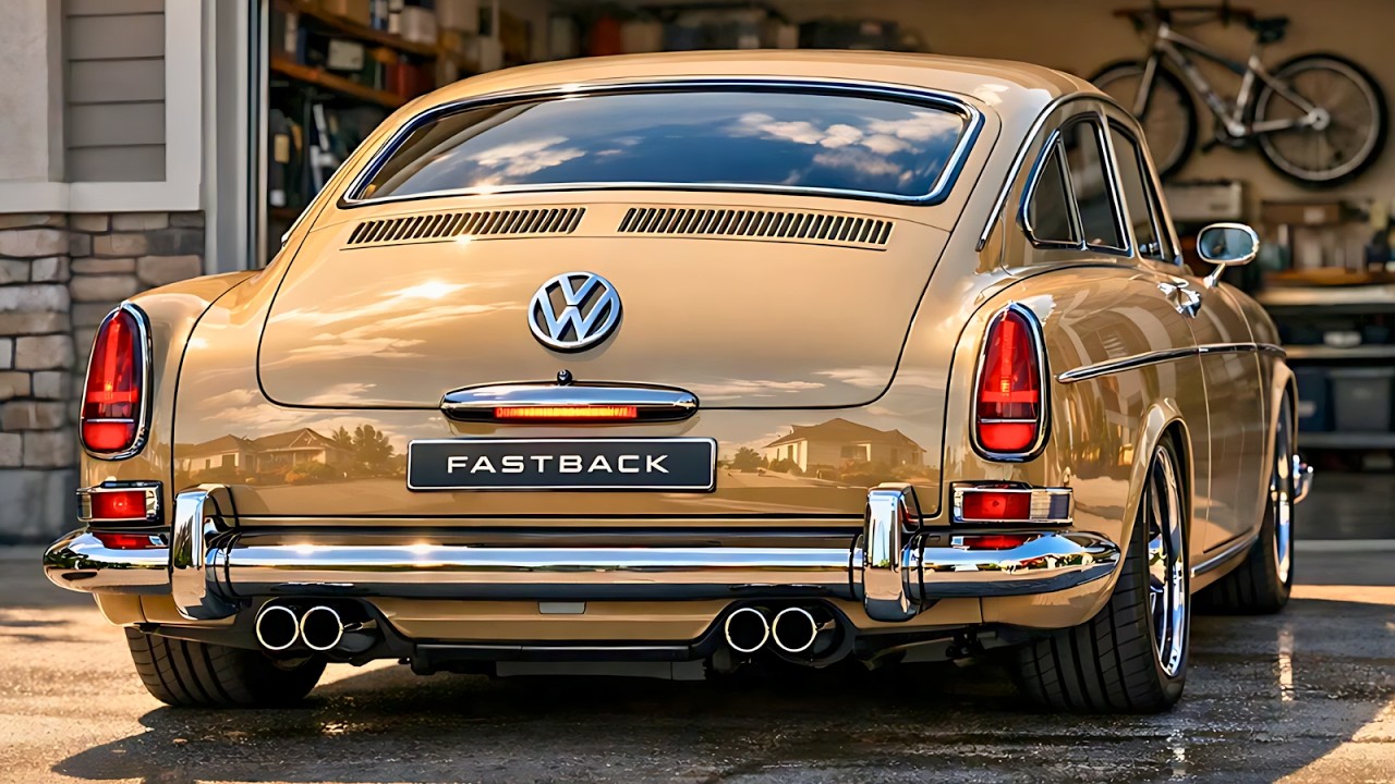 Volkswagen właśnie odświeżył legendarnego fastbacka&hellip; I jest oszałamiający!