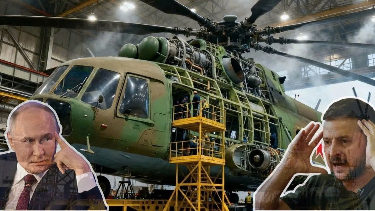 Inside the Soviet Mi-8 Factory: How the World&rsquo;s Most Used Helicopter Was Built (Full Process)