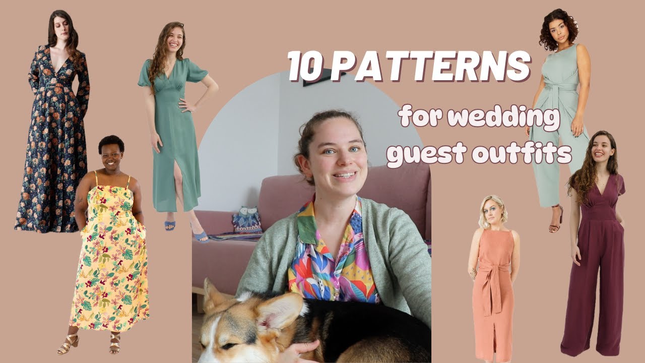 Sew your own wedding guest outfit! Even as a confident beginner - My selection of 10 patterns