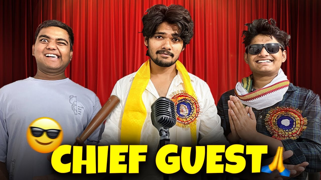 Chief guest ban gaye 😎 | The Roamer Amit |