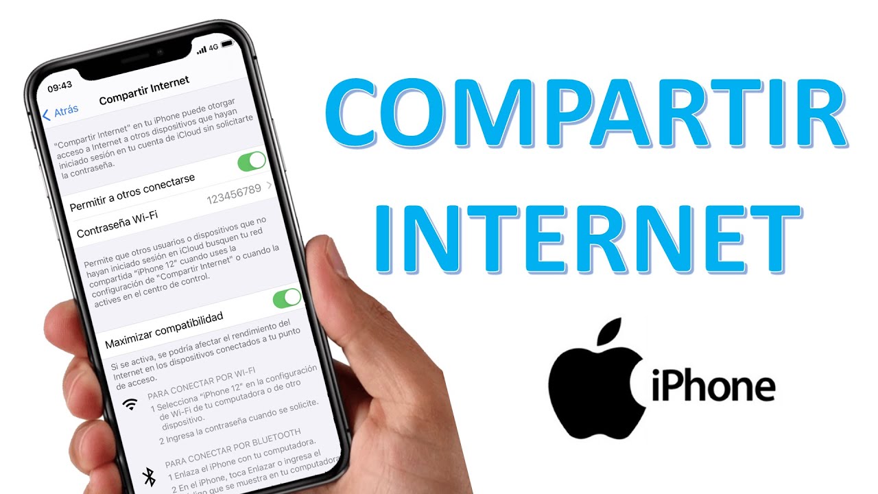 Como Compartir Internet desde el iPhone