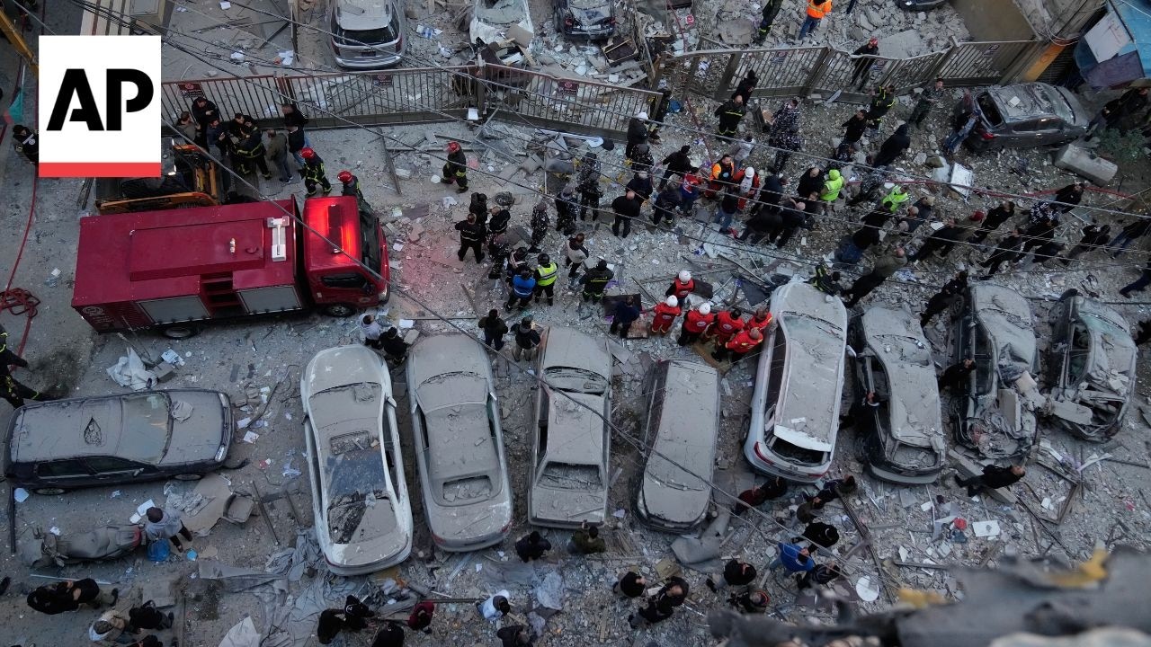 Israel's strike hits central Beirut's densely populated Aicha Bakkar area