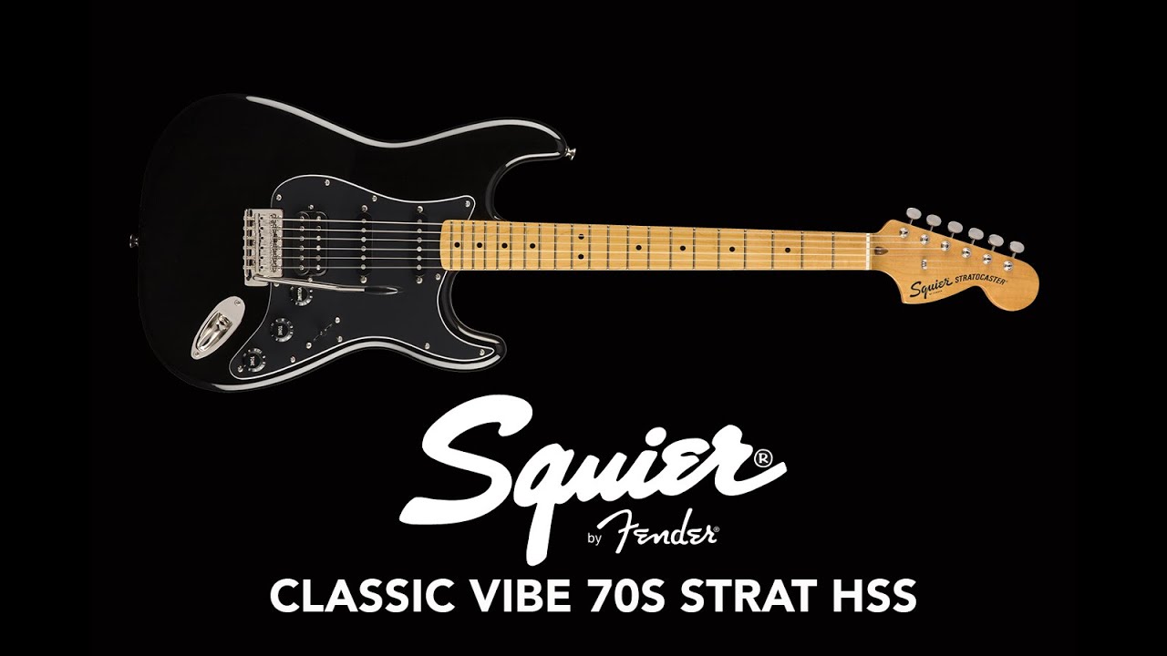 Squier Classic Vibe 70s Stratocaster HSS - Demo