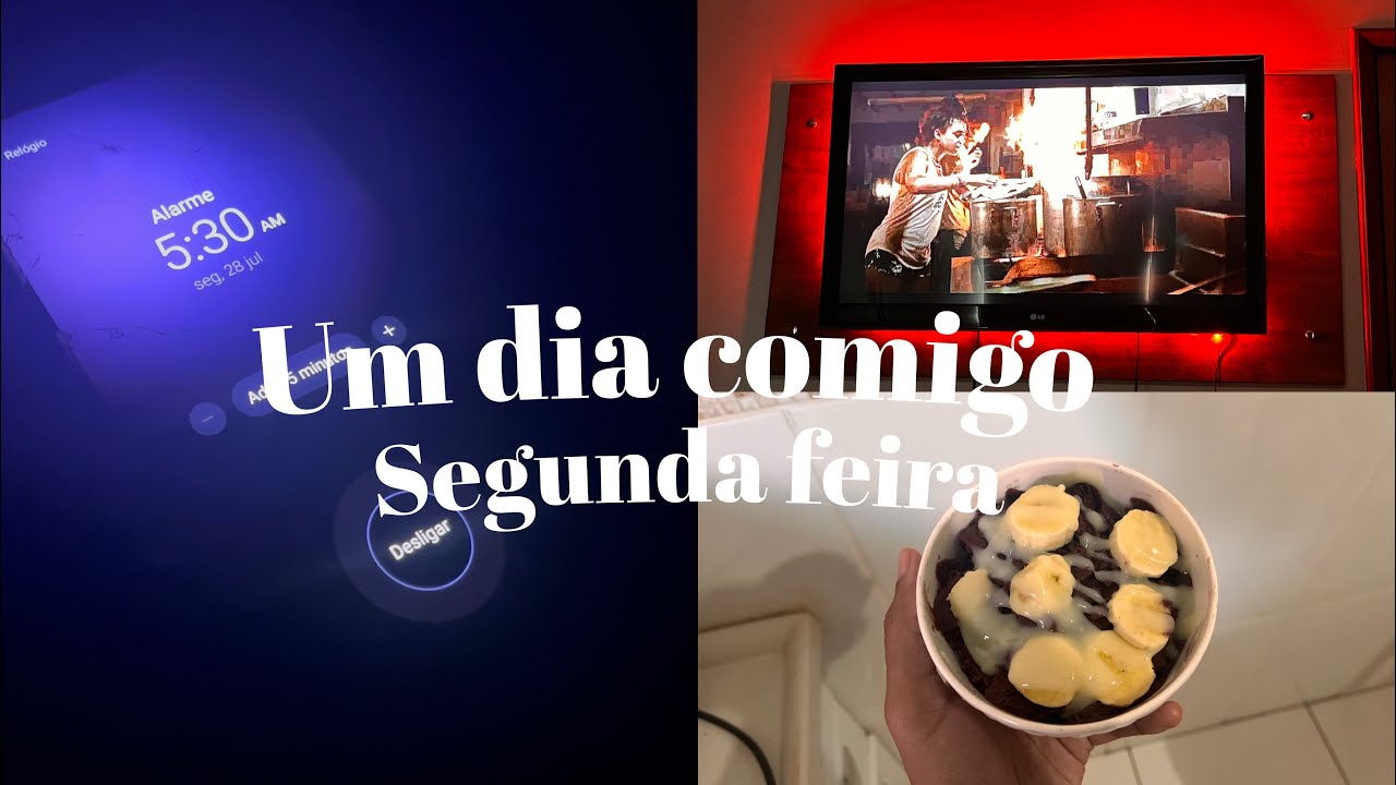 Um dia comigo na SEGUNDA-FEIRA| Vlog 