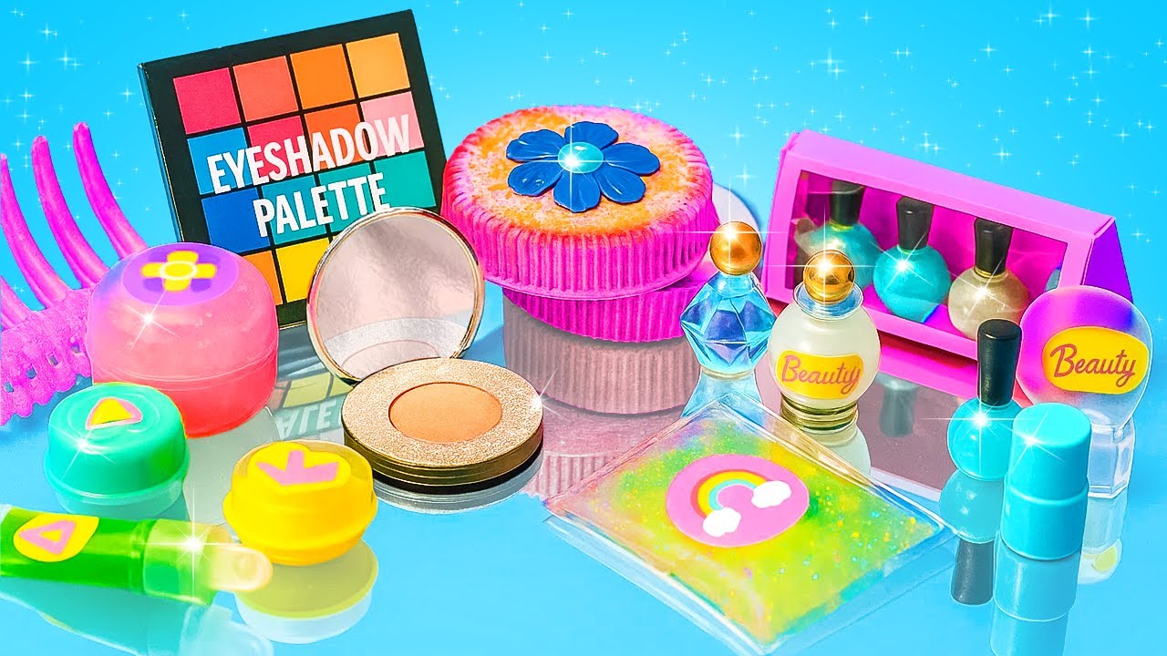 Создаю набор для макияжа в стиле Барби! 💄💖 Легкое и увлекательное занятие своими руками