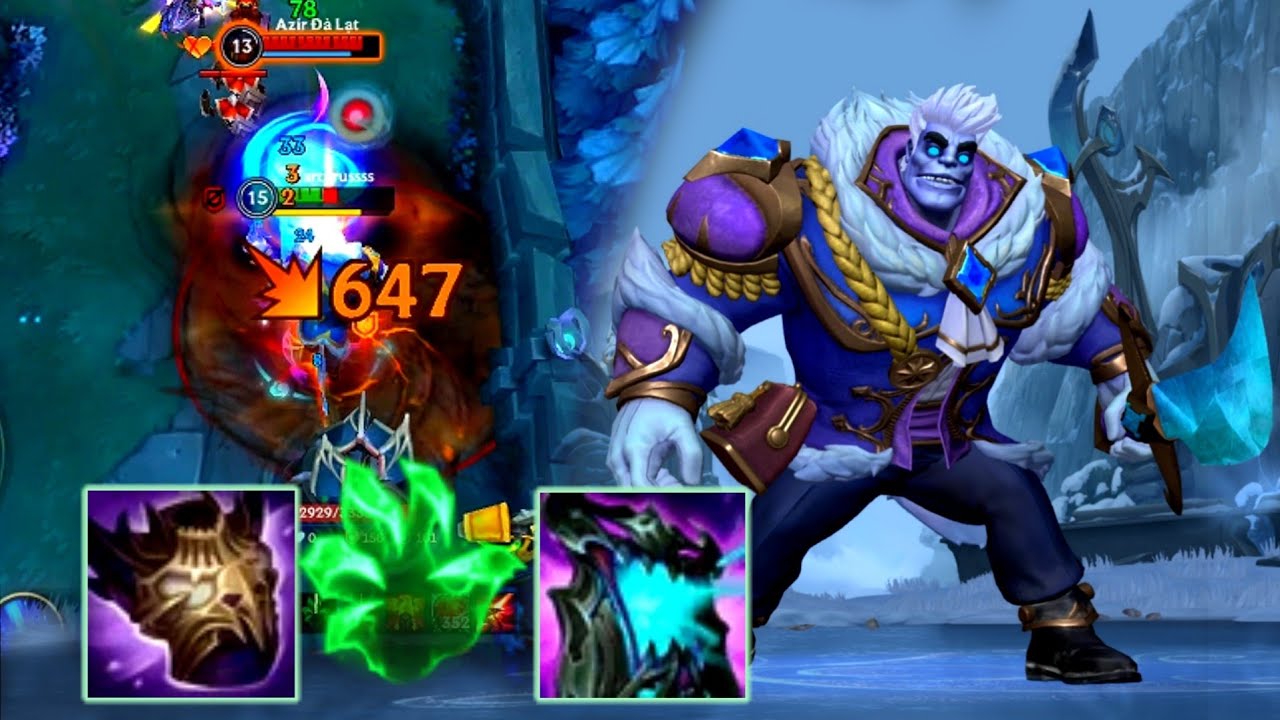 DR MUNDO 1v5 WITH NEW ITEMS | WILD RIFT BUILD AND RUNES 