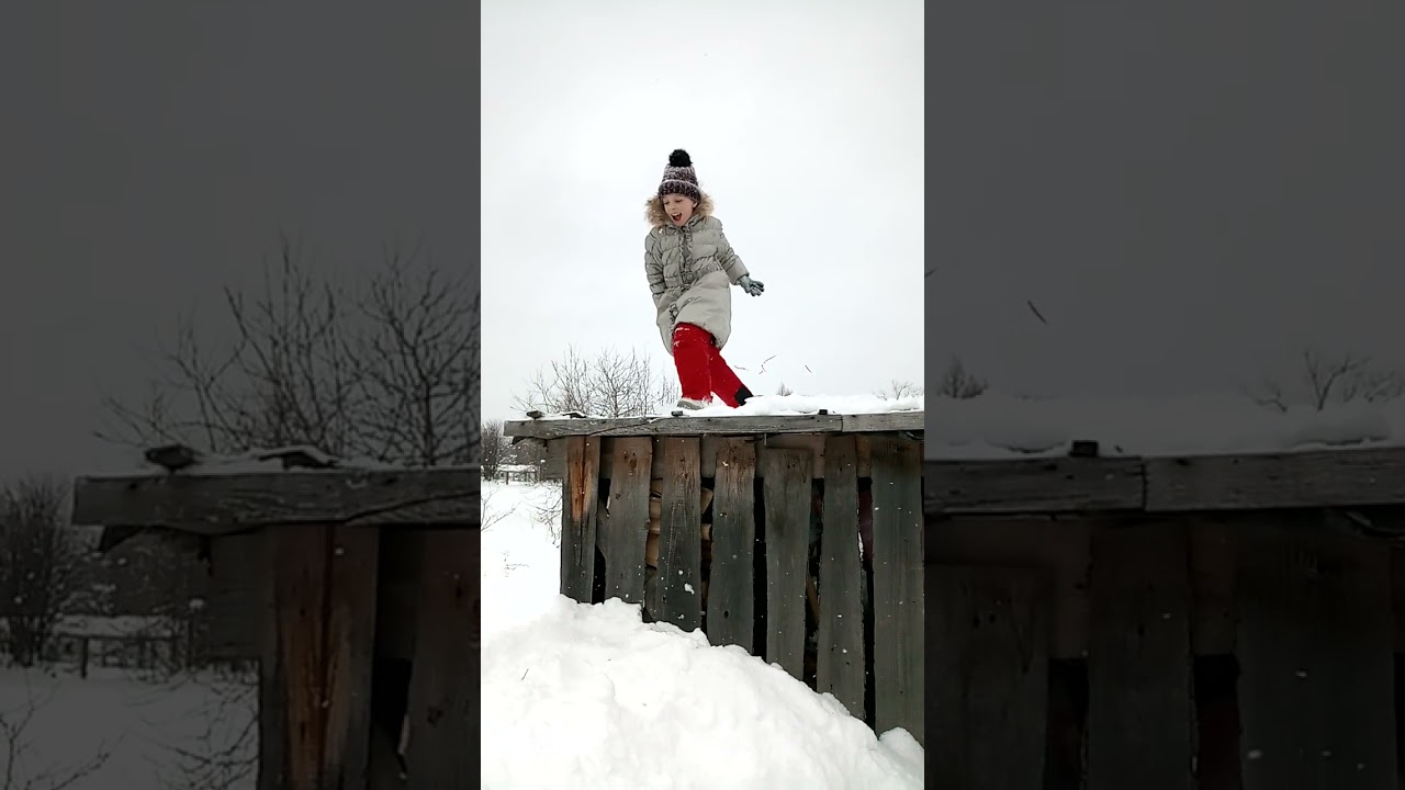 Вот такая ЗИМНЯЯ ЗАБАВА! 🙂