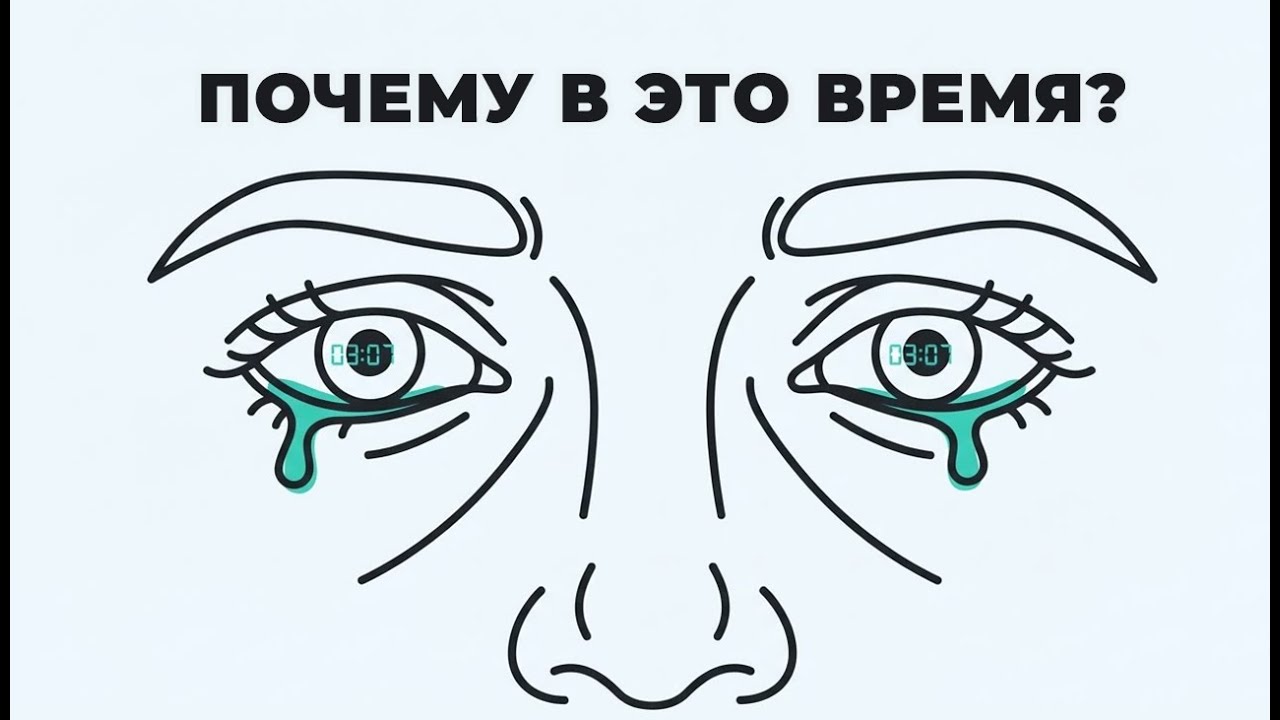 Почему ты просыпаешься в 3 ночи? | Как перенастроить систему.