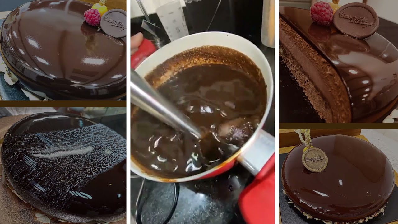 Receita de Entremet Espelhado - 2ª etapa- Preparando a Glaçagem