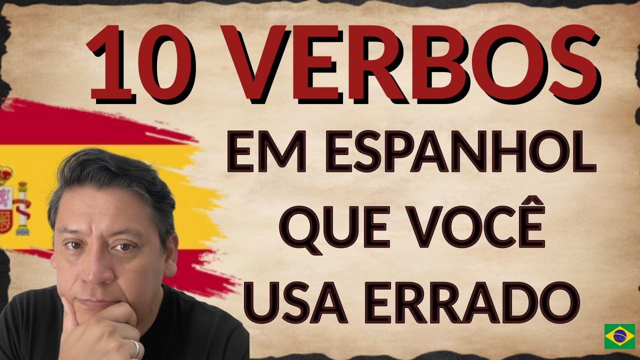 Você fala espanhol errado e NINGUÉM tem coragem de te avisar.