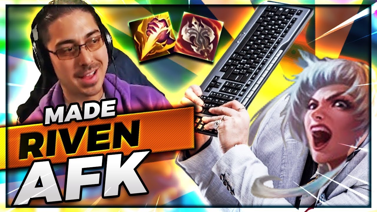 HOW TO MAKE A RIVEN AFK! | DOTDYR + SMITE TOP - Trick2G