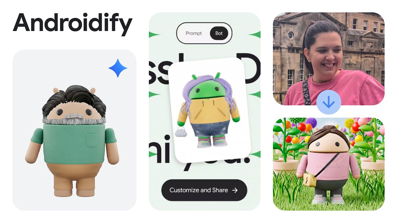 Androidify: Turning selfies into a cute Android bot with AI