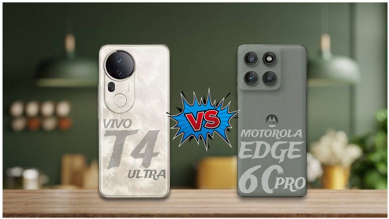 Vivo T4 Ultra Vs Motorola Edge 60 Pro || Full Comparison 🔥|| @TechChoudhary20