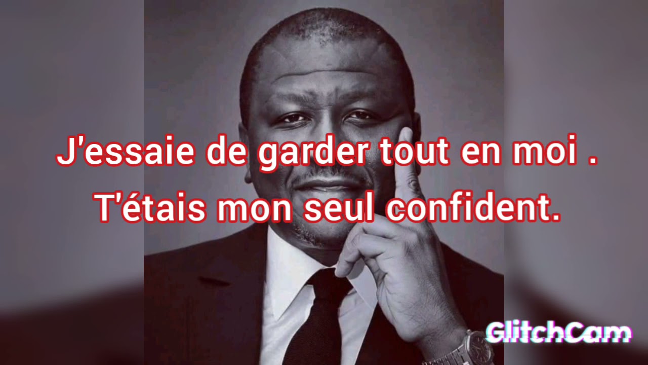Koffi Olomide, Hommage à Hamed Bakayoko , vidéo paroles.