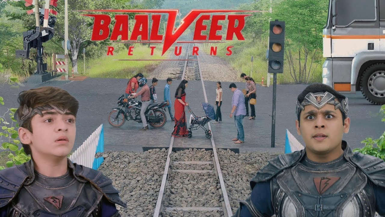 पटरी पर चिपके लोगों के पैर, ब्रेक फेल रेल आने से पहले क्या बचा पायेगा बालवीर || Baalveer Returns