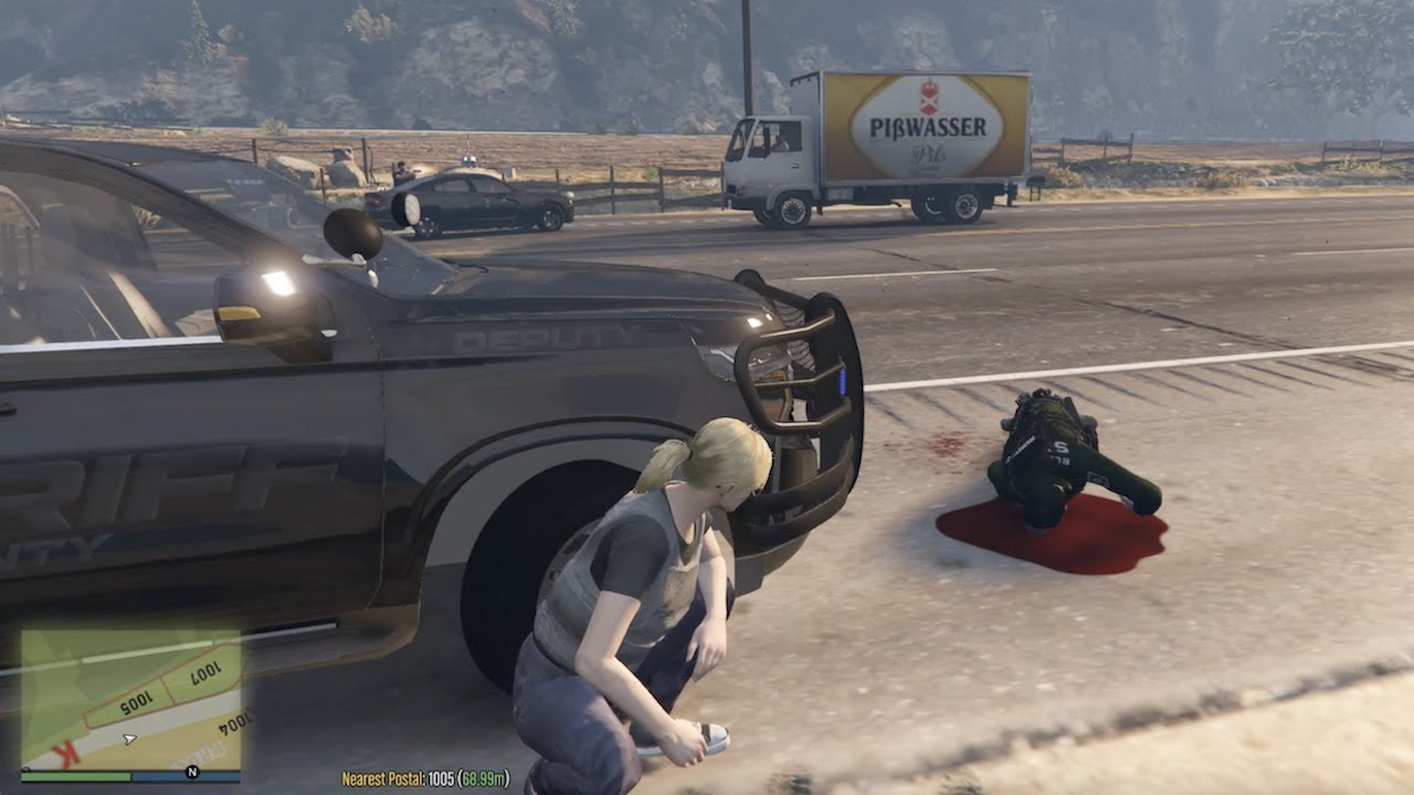 Officer Down and I Love You- GTA 5 Roleplay