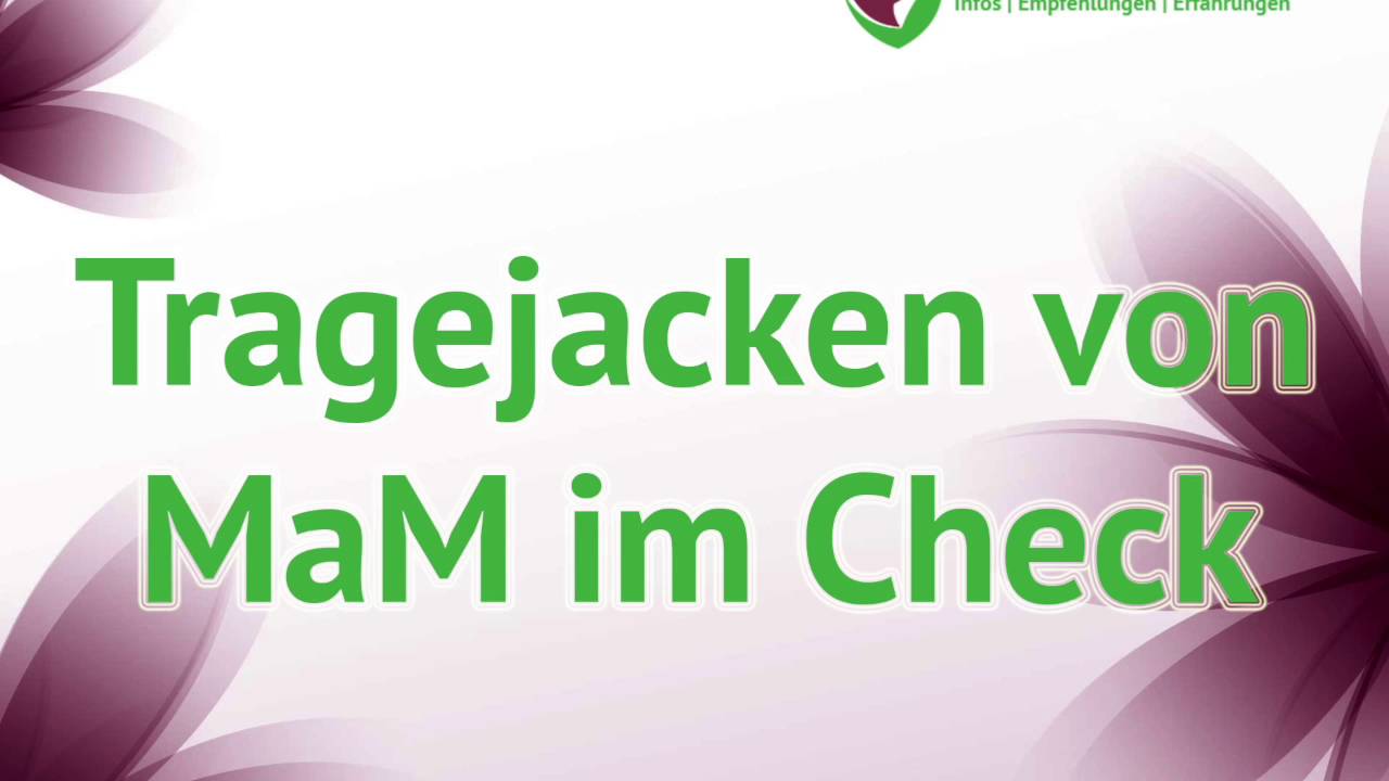 Tragejacke - Tragejacken von MaM im gro&szlig;en Test auf tragejacken.com