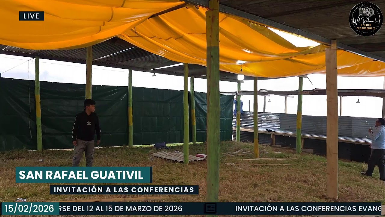 INVITACIÓN A LAS CONFERENCIAS EN SAN RAFAEL GUATIVIL 2026