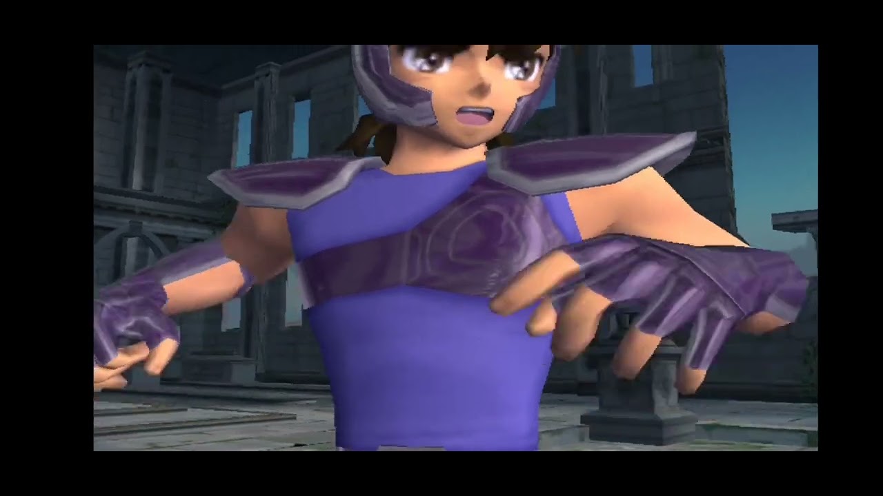 Demon Pope Fist - Only Seiya (Pegasus & Sagittarius) - Saint Seiya Sanctuary PS2 (Emu - AetherSX2)