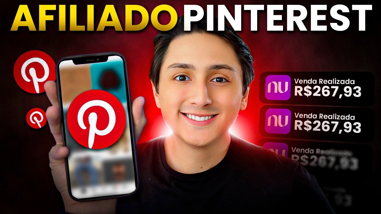 AFILIADO PINTEREST: Passo a passo pelo CELULAR para iniciantes