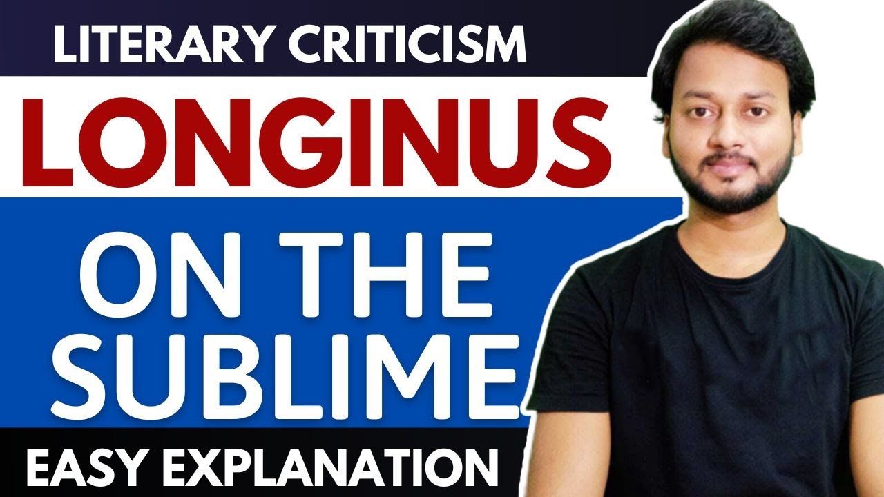 Literary Criticism Longinus On The Sublime