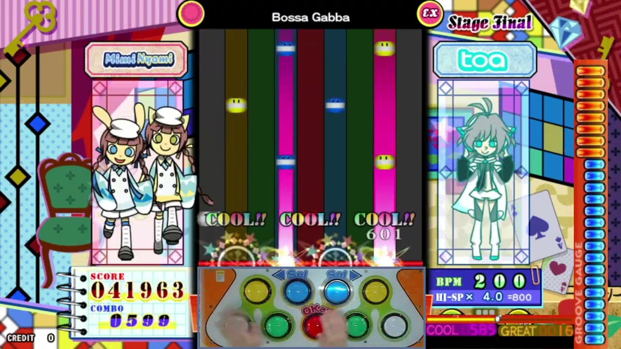 [ポップン] Bossa Gabba EX