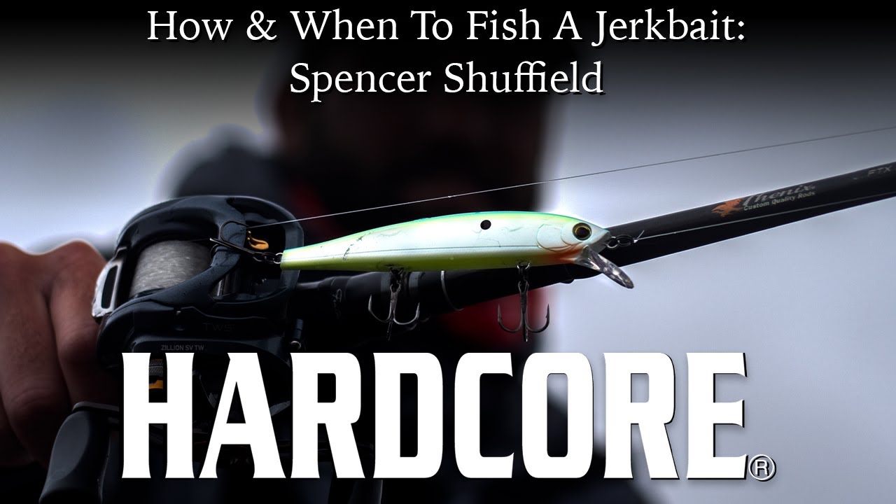 How and When to Fish a Jerkbait: HARDCORE Minnow Flat | Spencer Shuffield