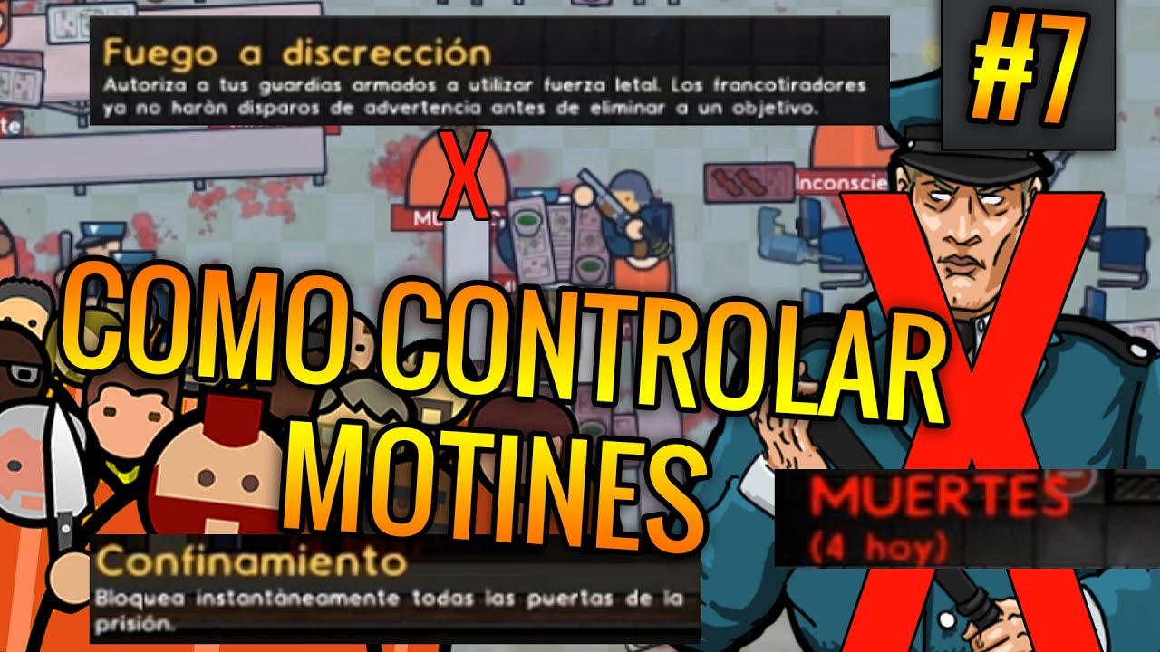 Prison Architect Gameplay - Motines español 2018