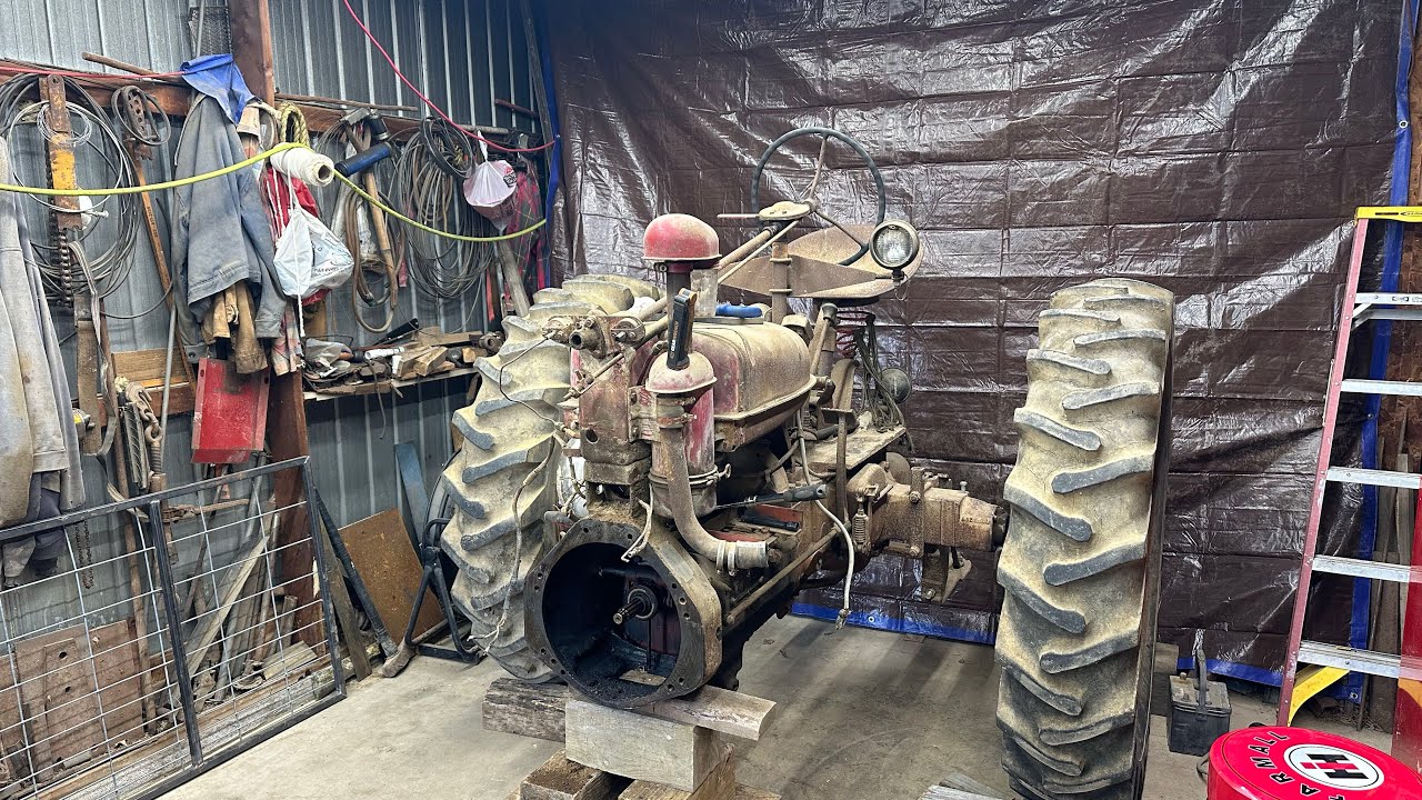 ТЯНУТЬ МОТОР НА FARMALL H